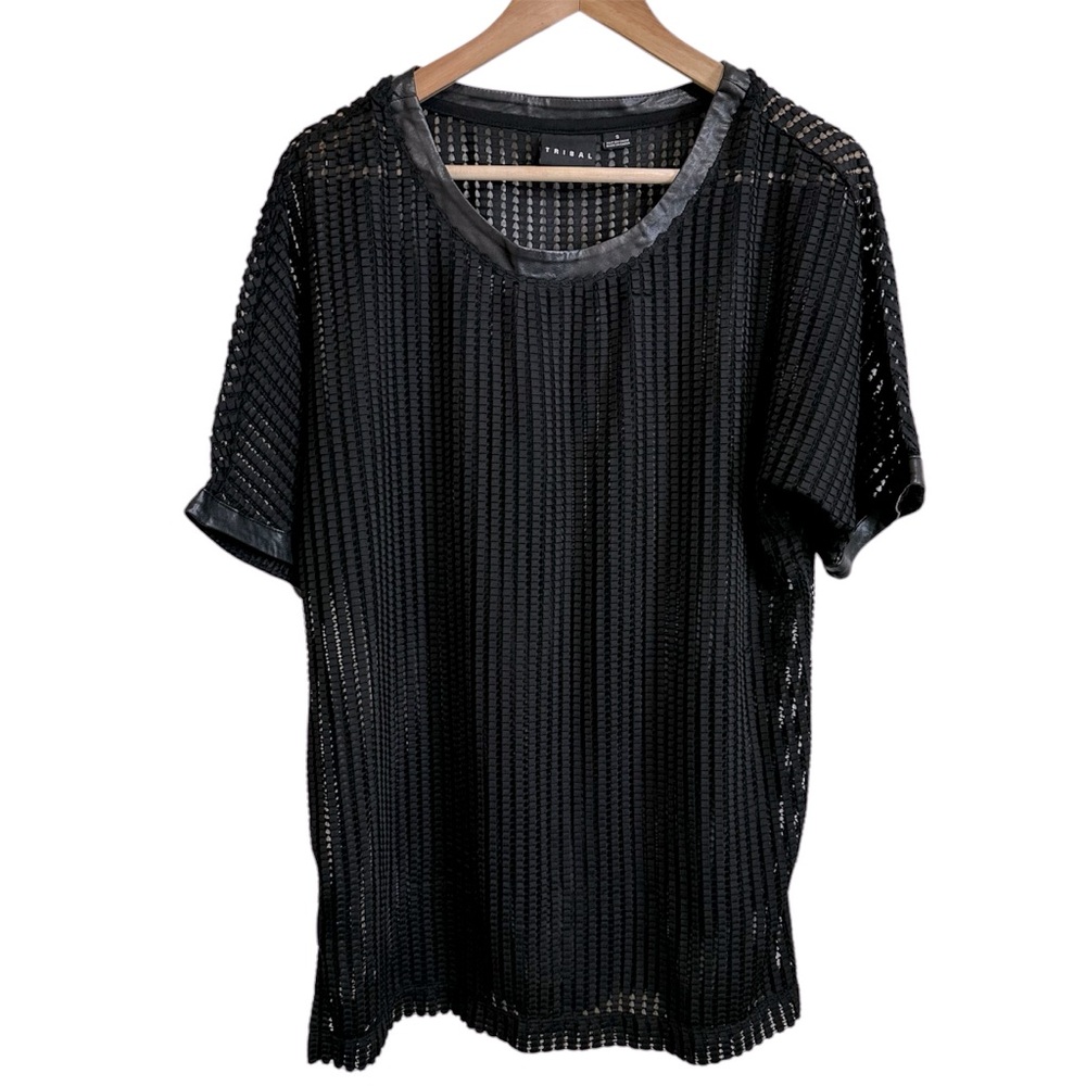 Tribal women’s blouse‎ small black